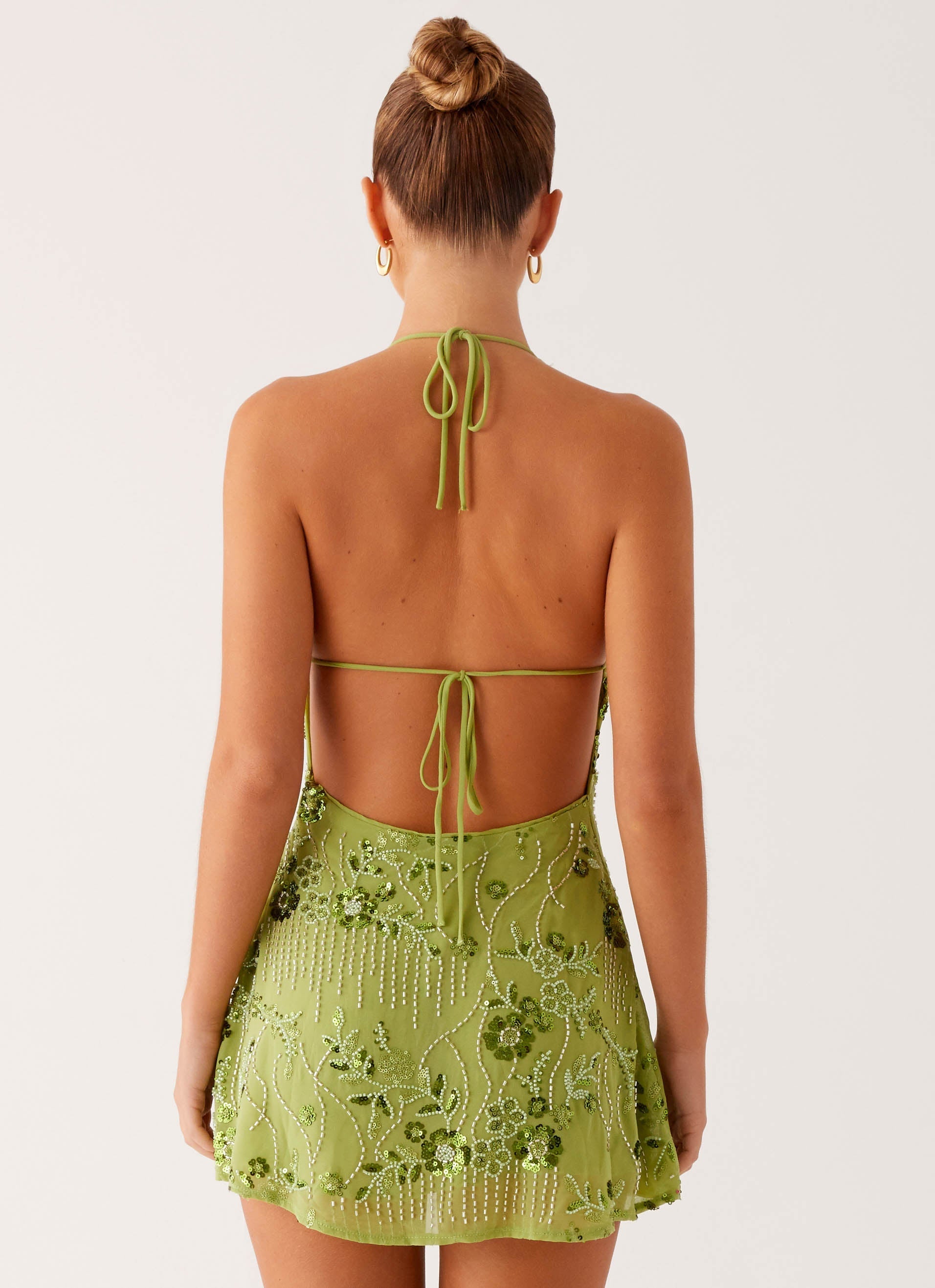 Leo | Beaded Mini Dress